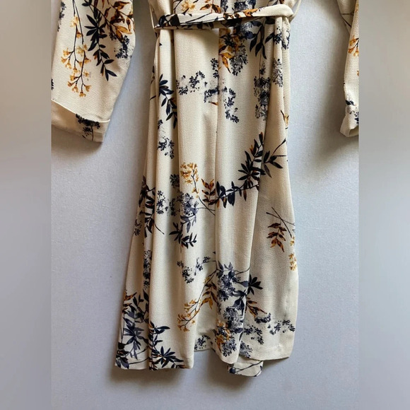 DEX floral belted duster  cardigan lightweight jacket Sz X (One size) - Picture 5 of 13